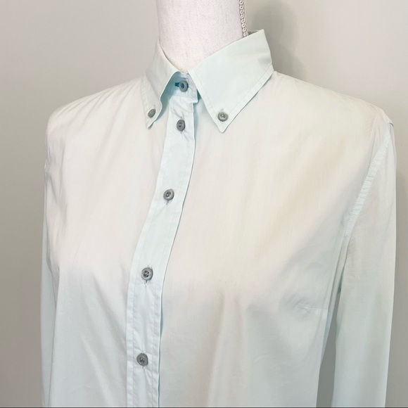 Chiara Laverda Botton Down Blouse | Made In Italy | Euro 46 - Picture 6 of 8